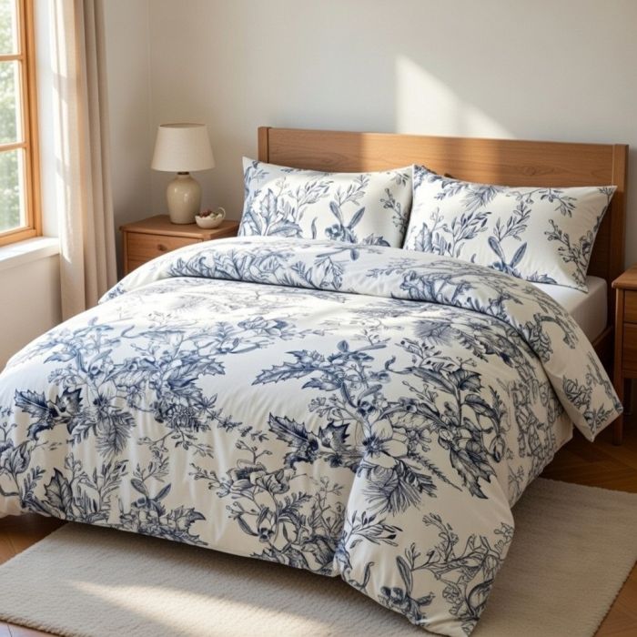 Patalynės komplektas Ramus rytas, 140x200, 50x70 cm||TavoSapnas