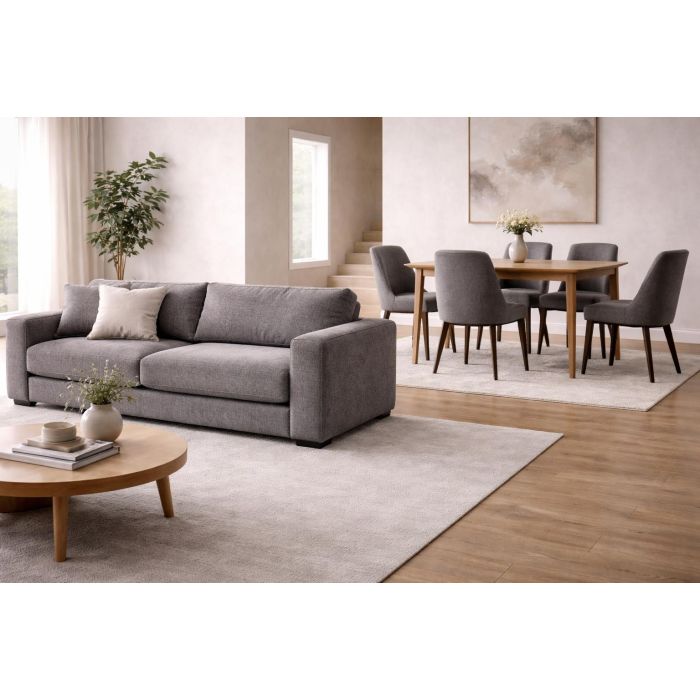 Gobelenas Jazz anthracite, atsparus dėmėms||TavoSapnas