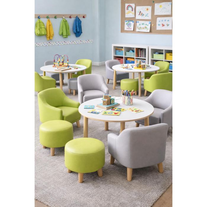 Baldinė eko oda Casco Soft, pilka||TavoSapnas