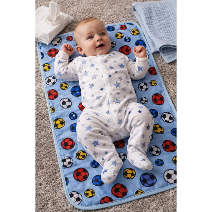 Neperšlampamas trikotažinis paklotas su paminkštinimu, 50x60 cm||TavoSapnas