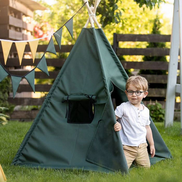 Tvirtas medvilninis audinys, žalias, 1.70x1.40m||TavoSapnas