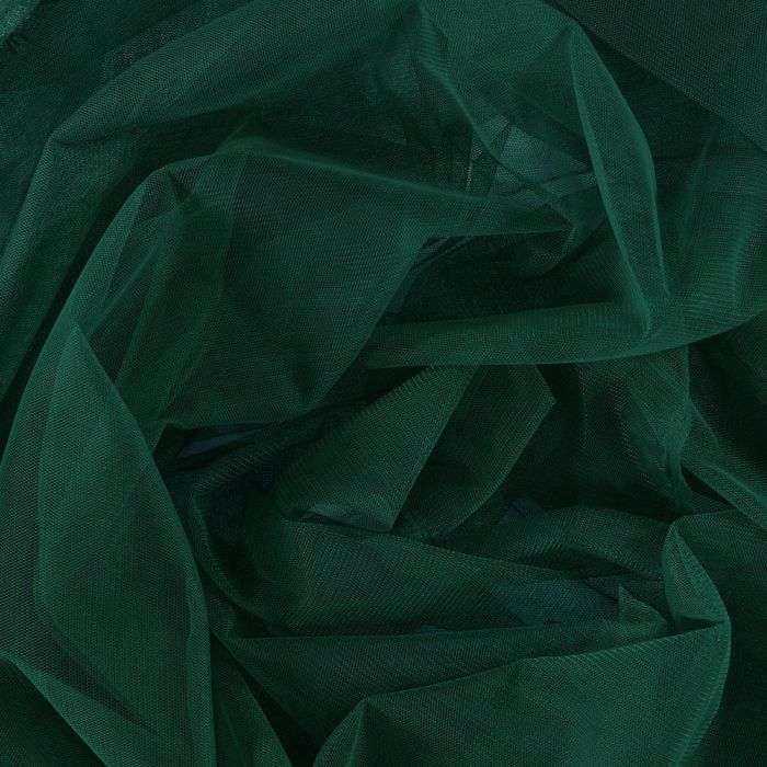 Minkštas tiulis Soft (tamsiai žalias), likutis 1.25x3m||TavoSapnas