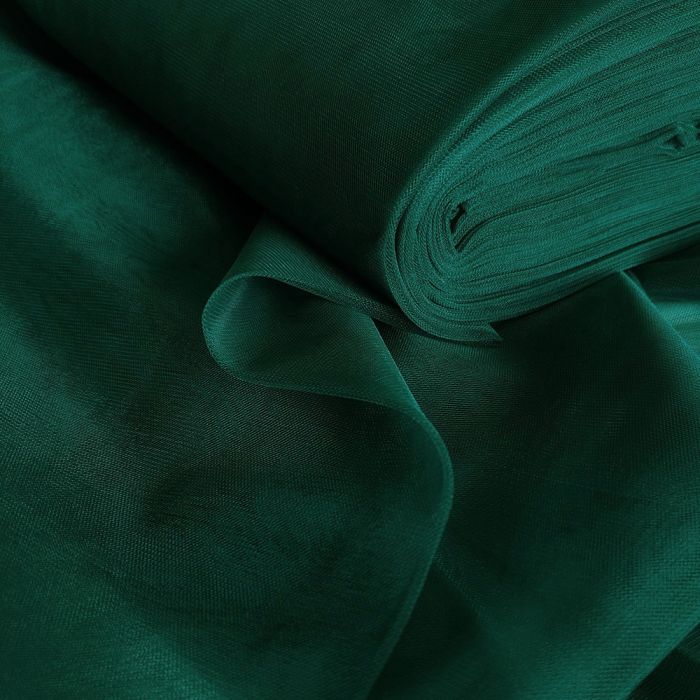 Minkštas tiulis Soft (tamsiai žalias), likutis 1.25x3m||TavoSapnas