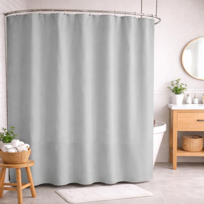 Dušo užuolaida Grey, 180x180 cm||TavoSapnas