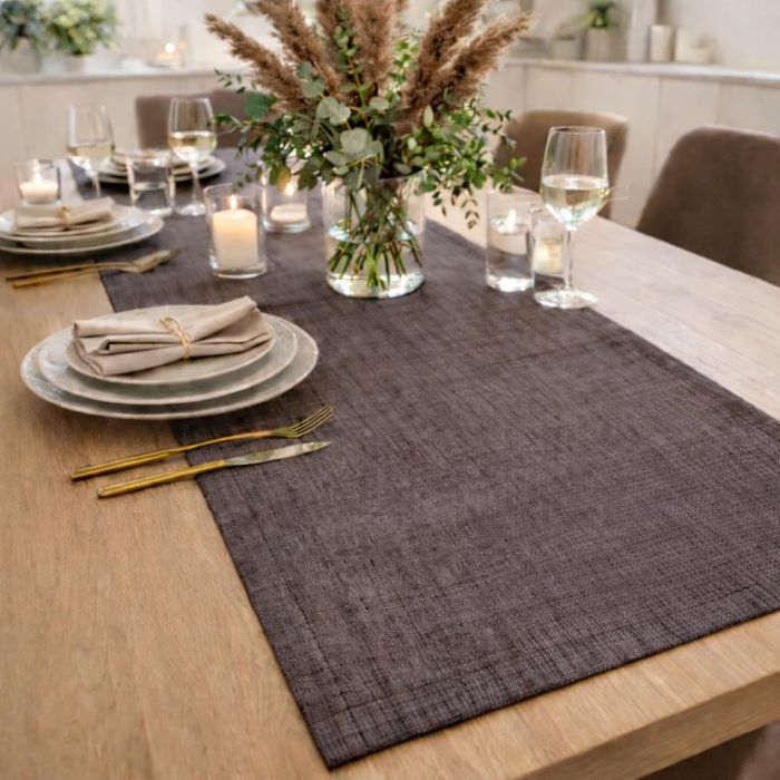 Stalo takelis Brown Elegance, 50x150 cm||TavoSapnas