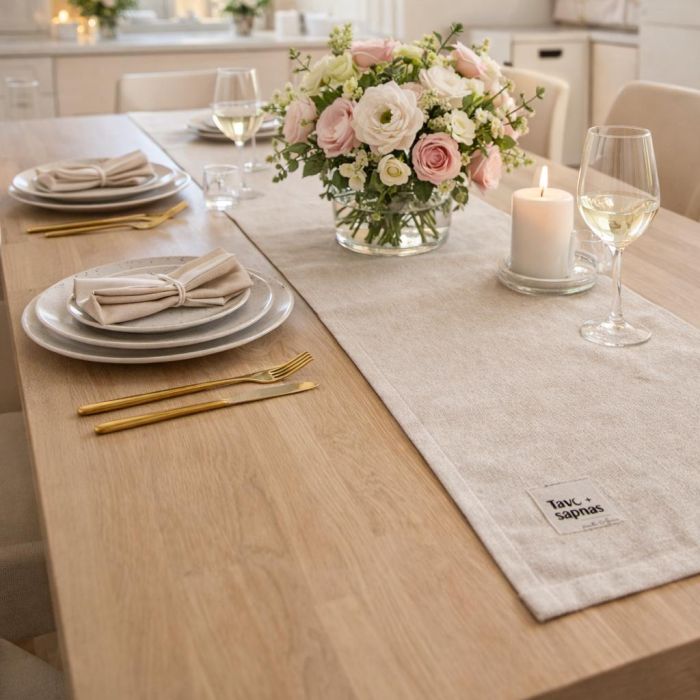 Stalo takelis Sand, 47x120 cm||TavoSapnas