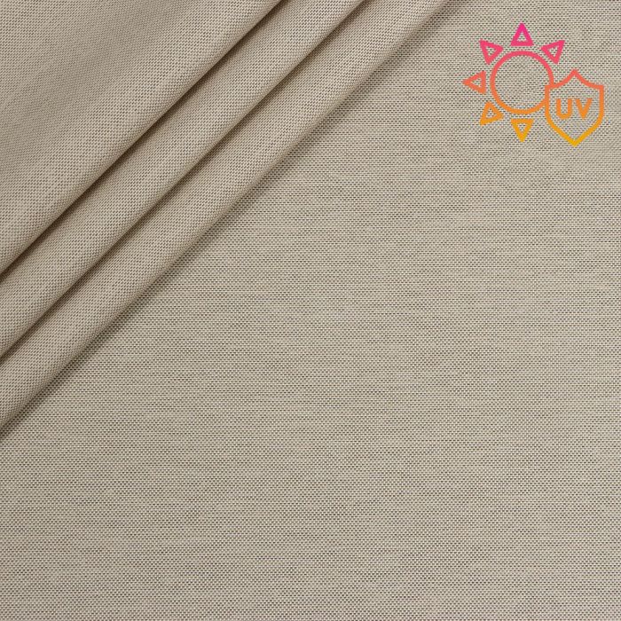 Vandeniui atsparus minkštas audinys Linen UV, likutis 0.25x1.05m||TavoSapnas