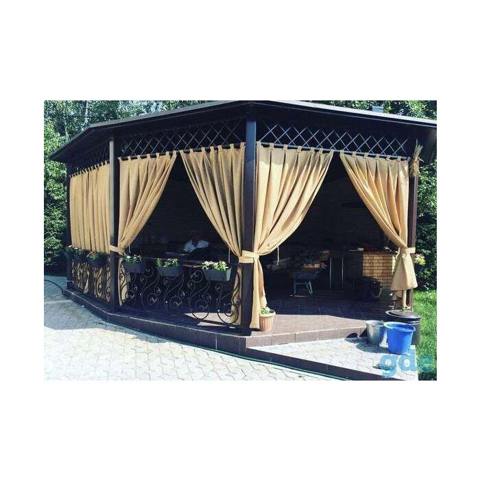 Vandeniui atsparus minkštas audinys Oxford smėlio, likutis 0.45x0.55m||TavoSapnas