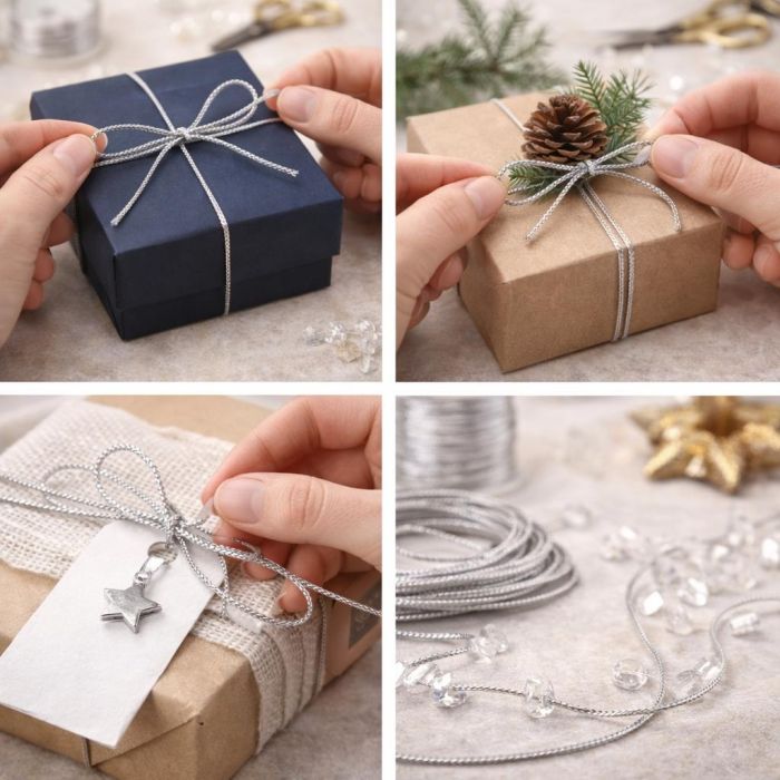 Virvutė sidabro, 1mm (30m)||TavoSapnas