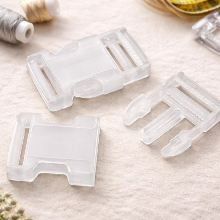 Užsegimas-fiksatorius permatomas, 25 mm||TavoSapnas