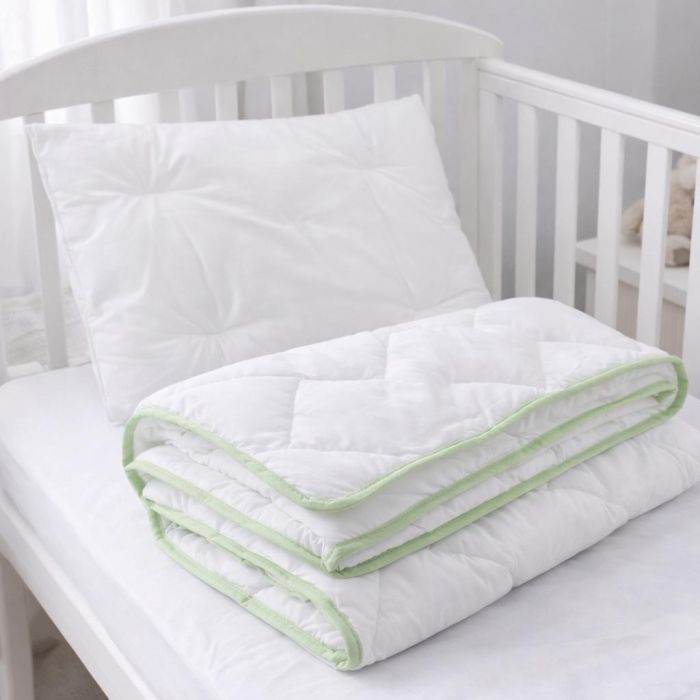 Aloe Vera antklodė ir pagalvė, 100x135 cm, 40x60 cm||TavoSapnas