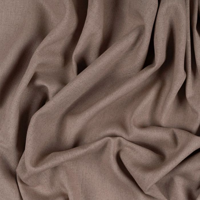 Lininis audinys su elastanu, kakavinis, 0.40x1.35m||TavoSapnas