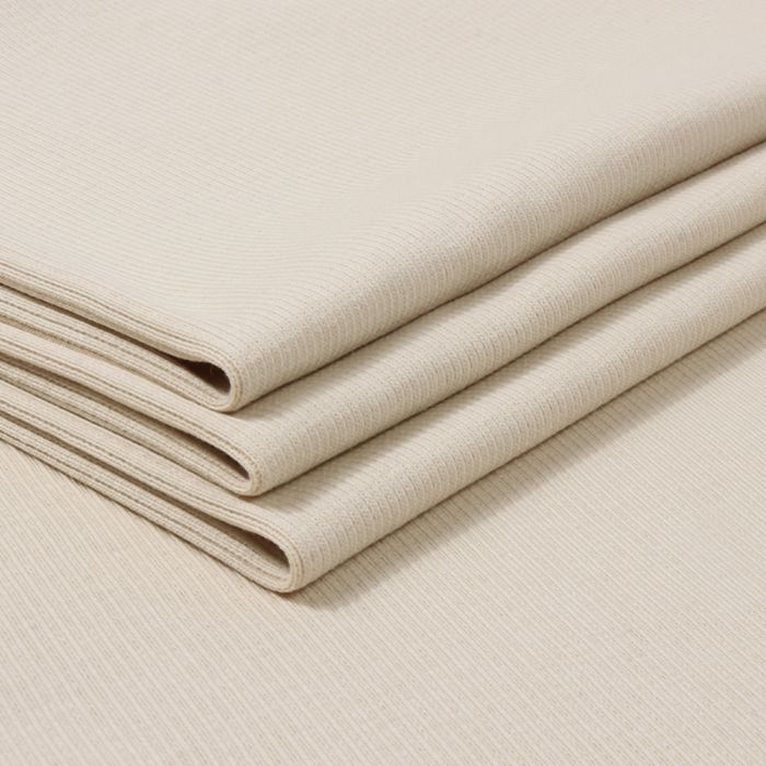 Rib trikotažas šviesus smėlio, likutis 0.20x0.45m||TavoSapnas