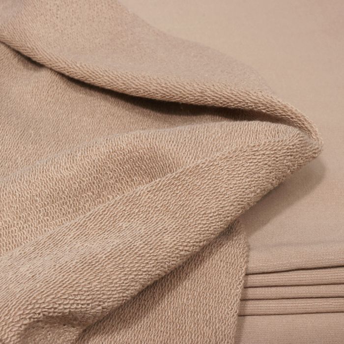 Trisiūlis kilpinis trikotažas rusvas, likutis 1.25x1.80m||TavoSapnas