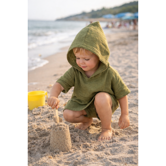 Muslino pončas-rankšluostis Samanėlė||TavoSapnas