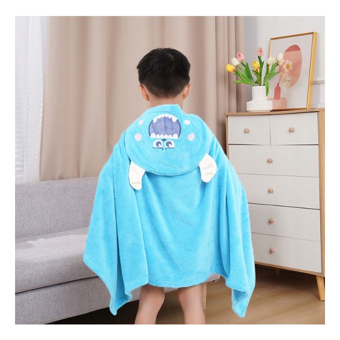 Rankšluostis su gobtuvu Monstriukas, 65x135 cm||TavoSapnas