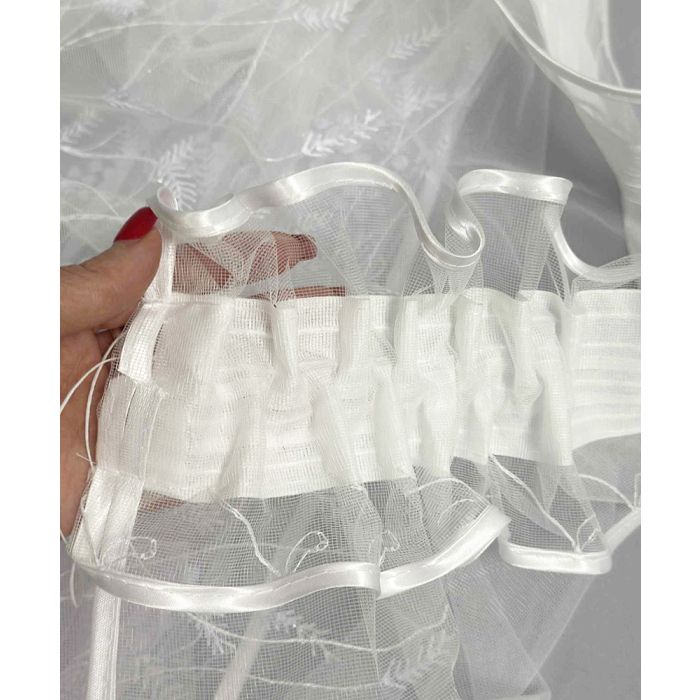 Pasiūta dieninė užuolaida Vanilla Flame||TavoSapnas