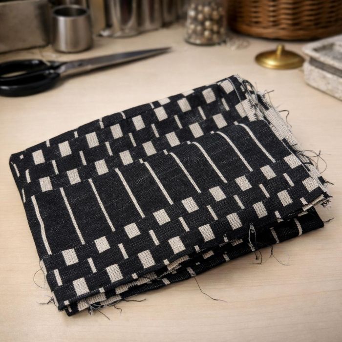 Lininio audinio likutis 0.20x1.45m||TavoSapnas