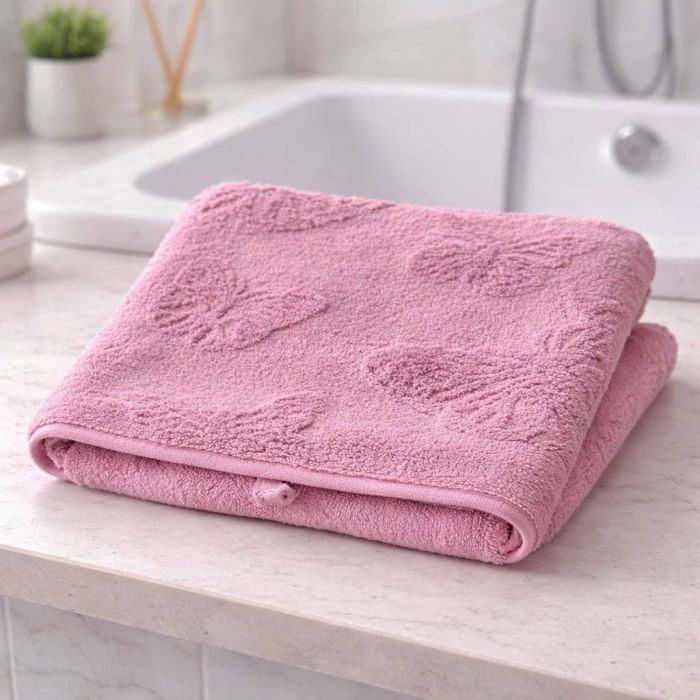 Rankšluostis Violet Butterfly, 50x100 cm||TavoSapnas