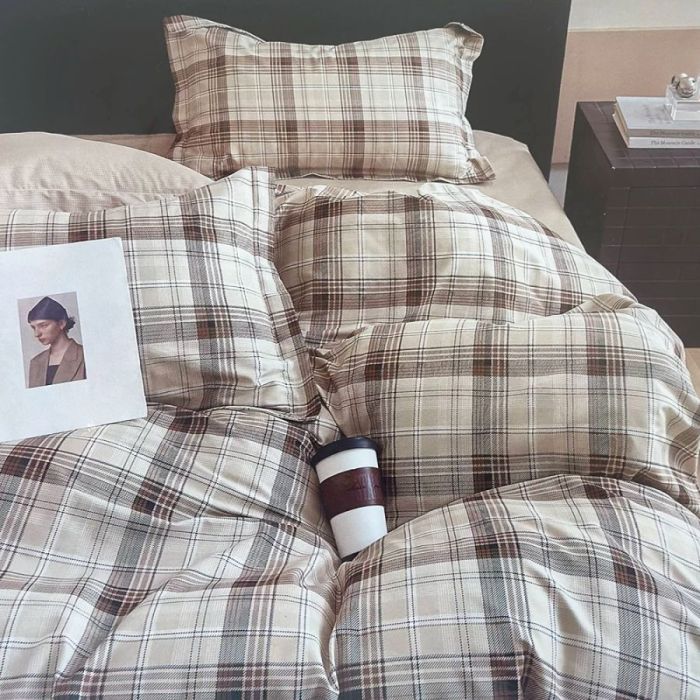 Patalynės komplektas Tartan, 200x220, 70x80 cm||TavoSapnas