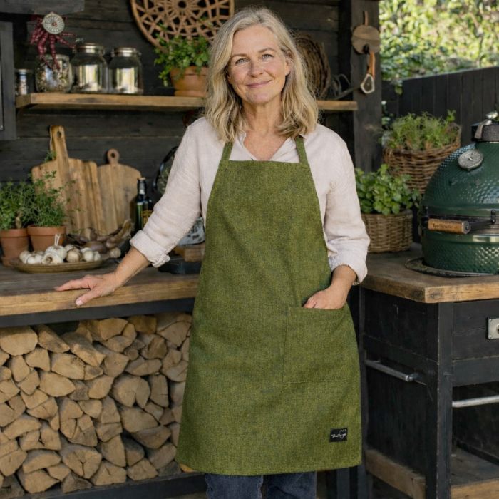 Neperšlampanti prijuostė Green Melange, L/XL||TavoSapnas