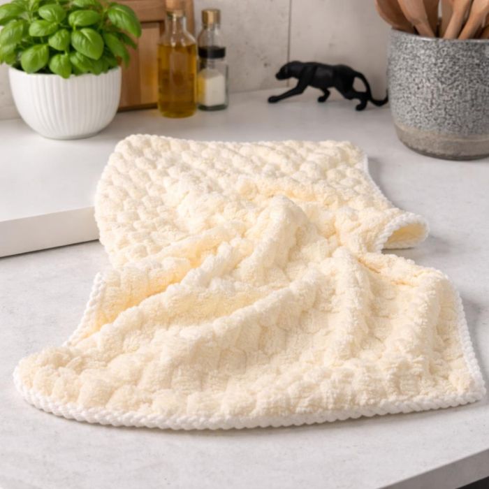 Virtuvinis rankšluostis Pastel Yellow, 40x60 cm||TavoSapnas