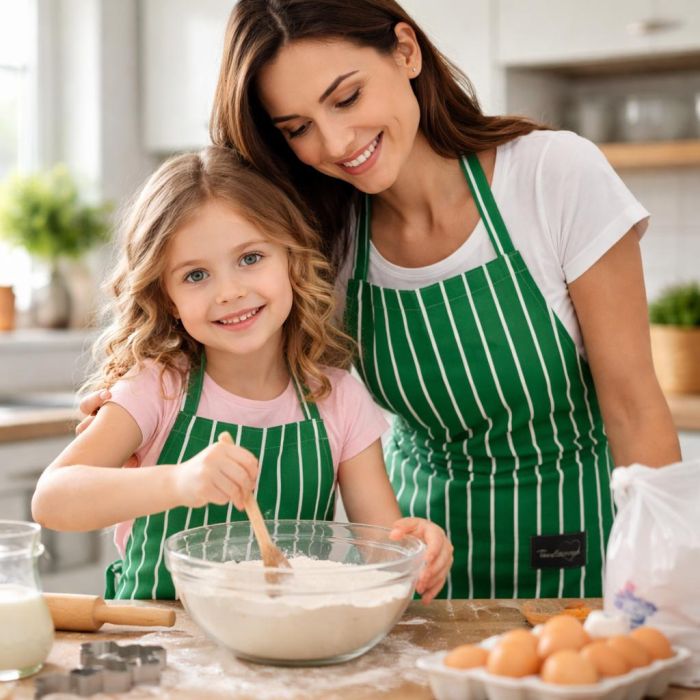 Vaikiška prijuostė Green||TavoSapnas