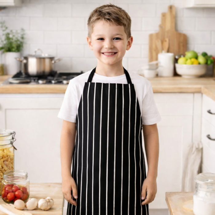 Vaikiška prijuostė Black||TavoSapnas