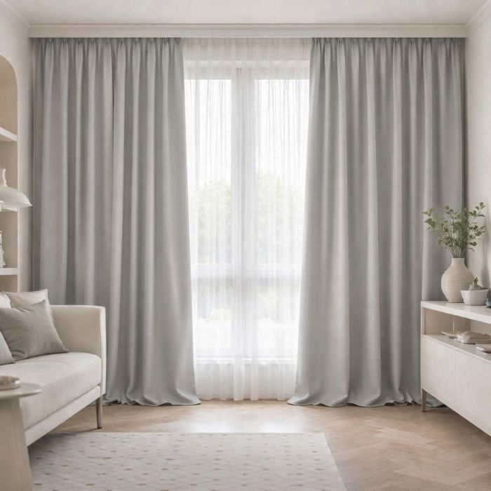 Matuojama naktinė užuolaida Delia, aukštis 275 cm||TavoSapnas