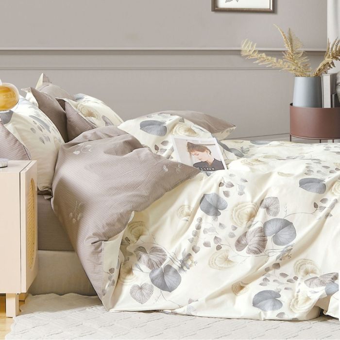 Patalynės komplektas Lapeliai, 140x200, 70x80 cm||TavoSapnas