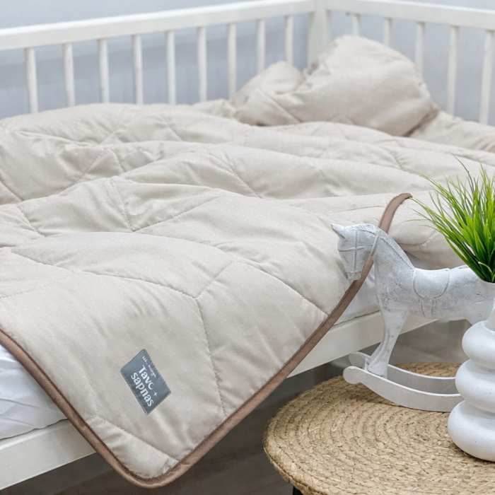 Vasarinė medvilninė antklodė, 120x160 cm||TavoSapnas