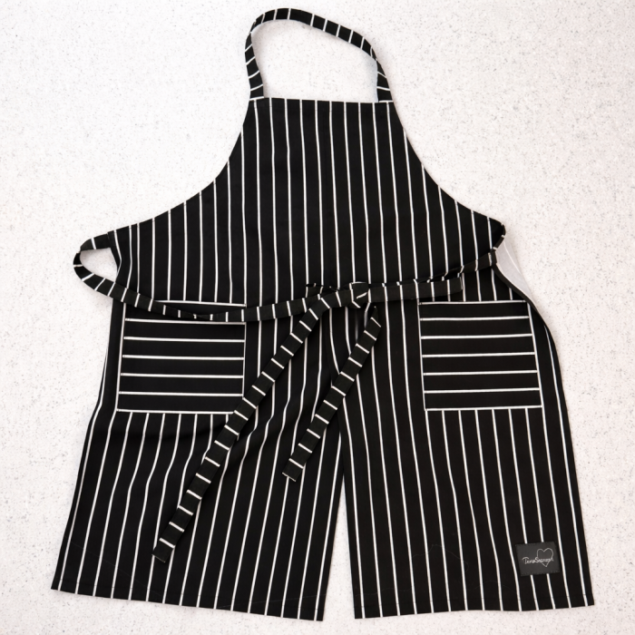 Vyriška prijuostė Black Stripes||TavoSapnas