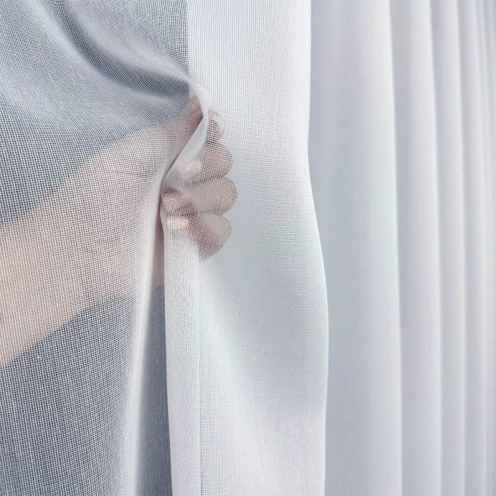 Matuojama dieninė užuolaida Natural Soft, likutis 0.25x5.80m||TavoSapnas