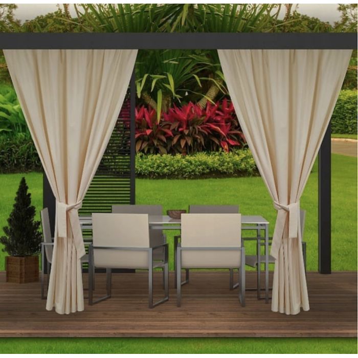 Vandeniui atsparus minkštas audinys Linen UV, likutis 0.60x1.50m||TavoSapnas