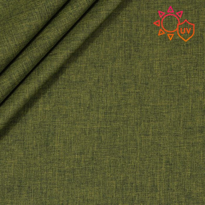 Vandeniui atsparus minkštas audinys Linen UV, likutis 0.60x1.50m||TavoSapnas