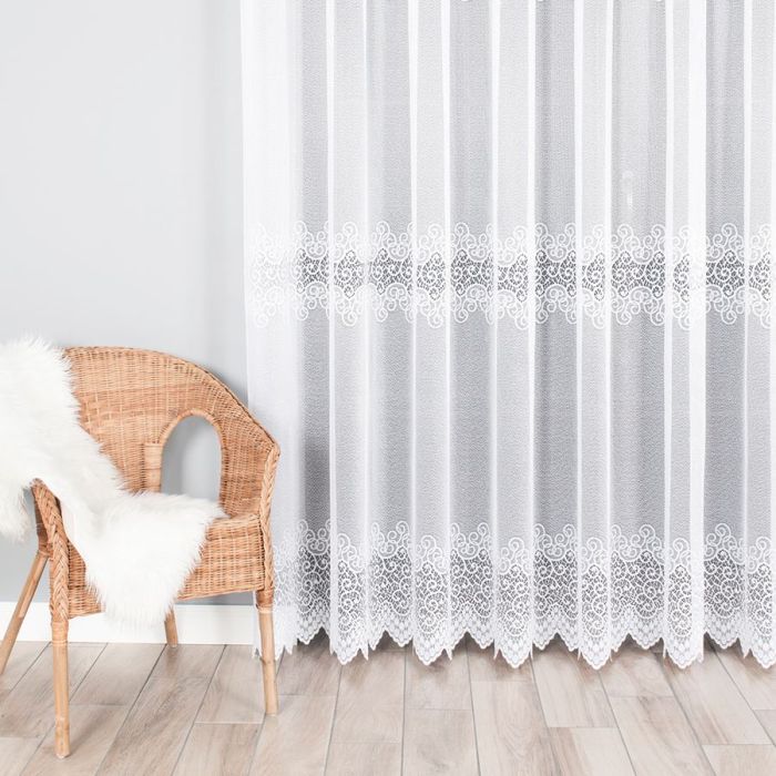Matuojama žakardinė užuolaida Violeta, aukštis 200 cm||TavoSapnas