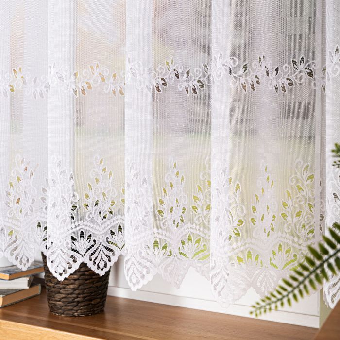 Matuojama žakardinė užuolaida Vita, aukštis 120 cm||TavoSapnas