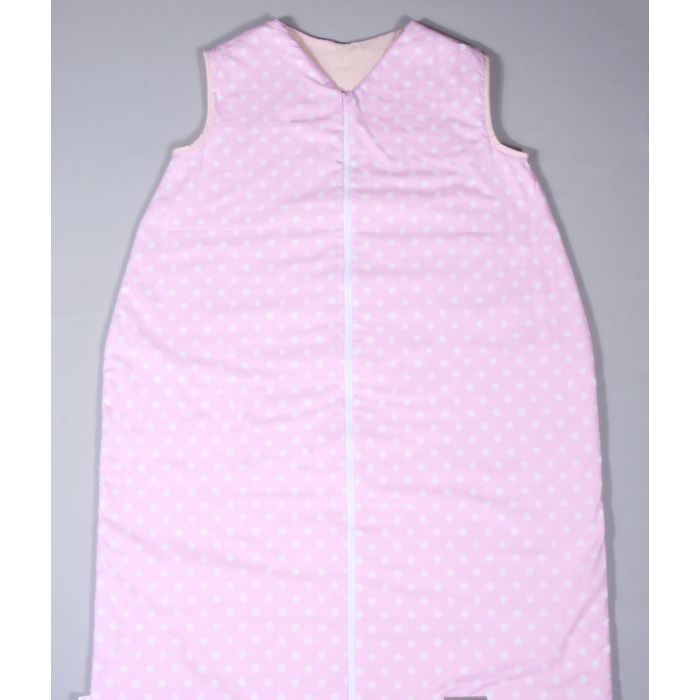 Miegmaišis su dvipusiu užtrauktuku Pink Bubbles, 140 cm||TavoSapnas