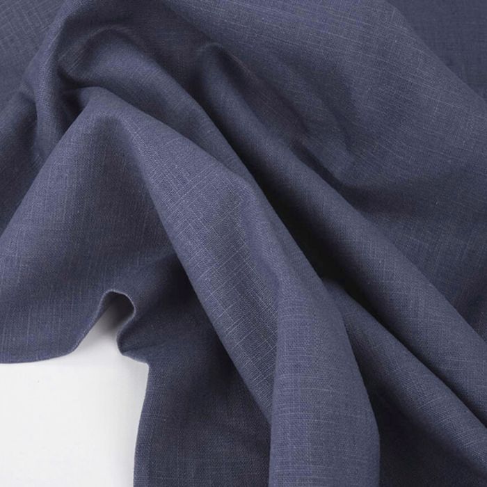 Minkštas plautas linas Indigo Blue||TavoSapnas