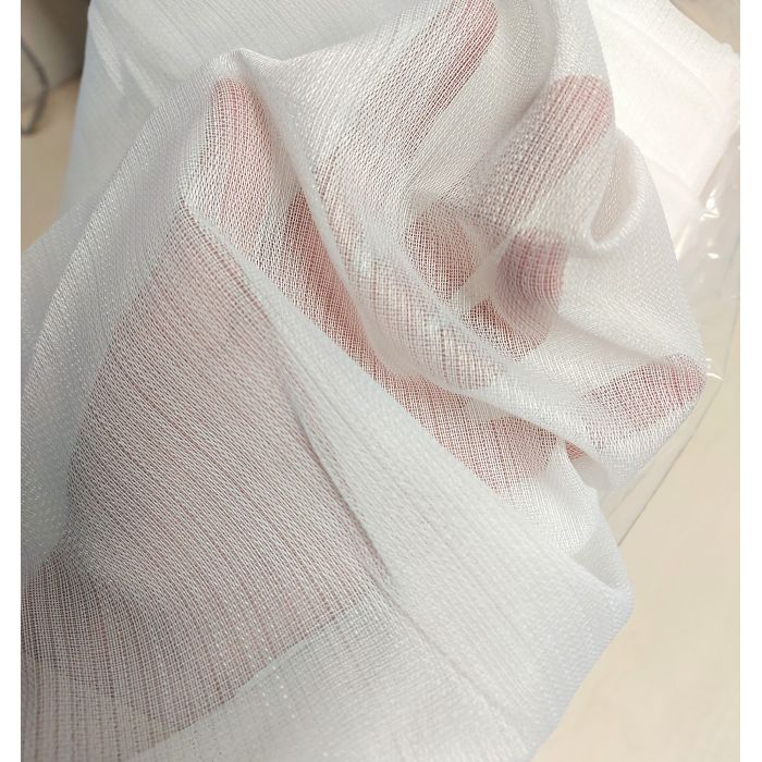 Matuojama dieninė užuolaida White Sheer, aukštis 345 cm||TavoSapnas