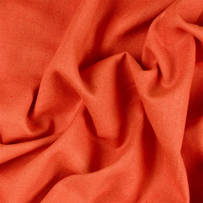 Viskozinis elastinis audinys su linu, oranžinis, 0.20x1.35m||TavoSapnas