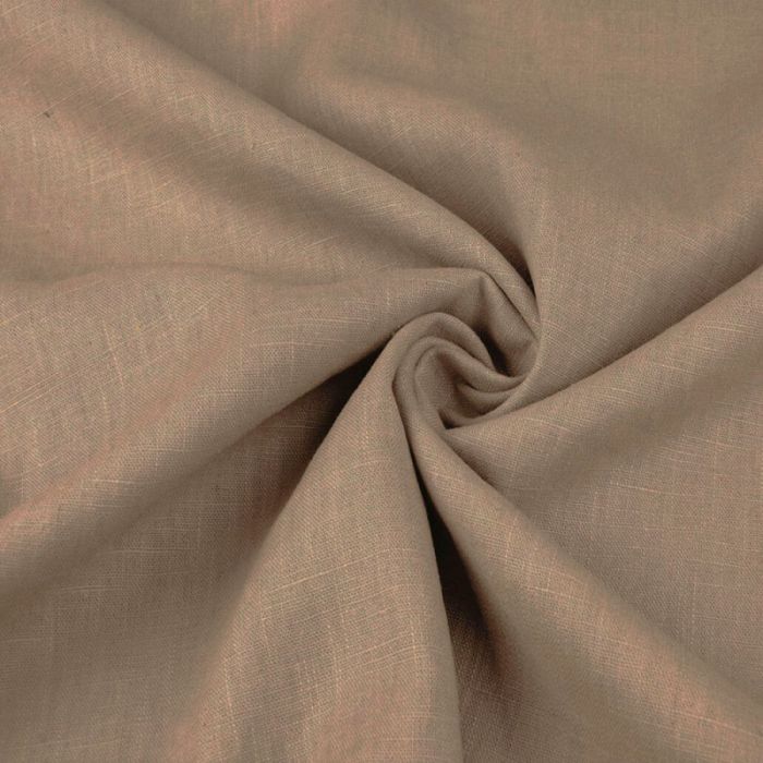 Minkštas plautas linas Dark Natural, 0.25x1.35m||TavoSapnas
