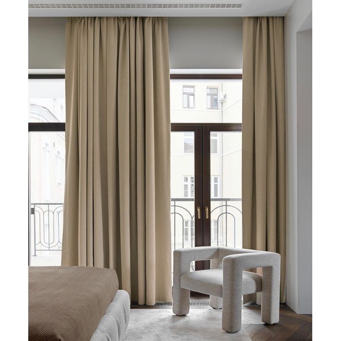 Pasiūtas naktinių užuolaidų komplektas Super Soft Chenille Dimout||TavoSapnas