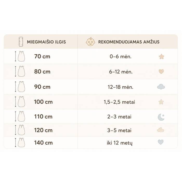 Miegmaišis su dvipusiu užtrauktuku Pilkas taškelis, 90 cm, be rankovių, medvilninis||TavoSapnas