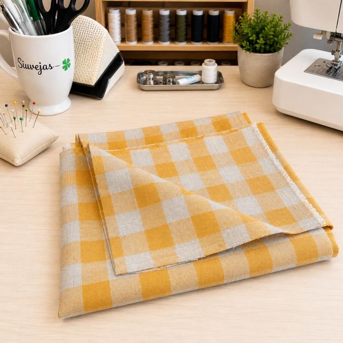 Minkštinto lino likutis 0.30x0.75m||TavoSapnas