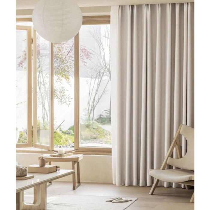 Naktinių užuolaidų komplektas Super Soft Chenille Dimout, plotis 580 cm||TavoSapnas