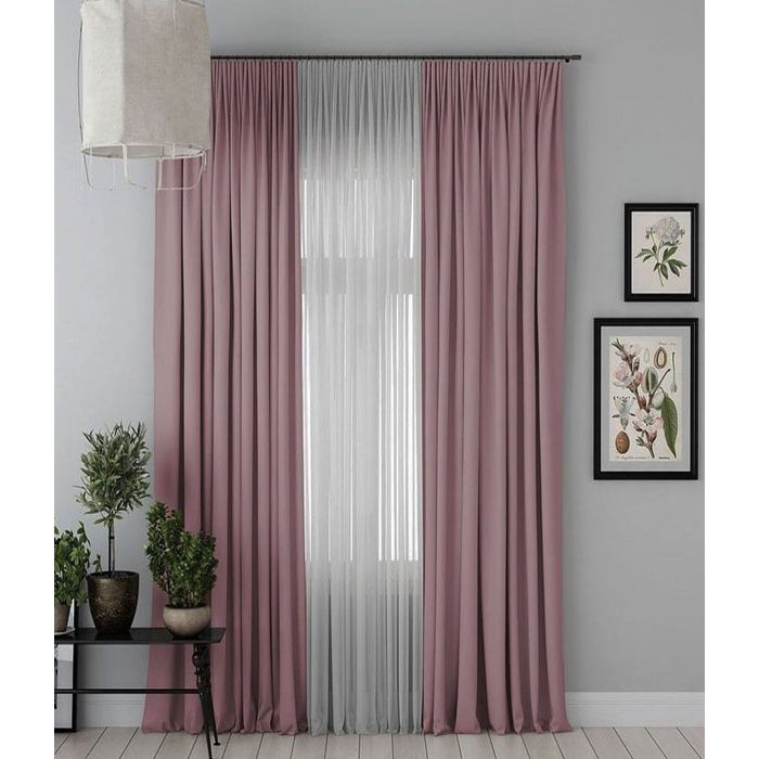 Naktinių užuolaidų komplektas Lord Dimout, plotis 300 cm||TavoSapnas