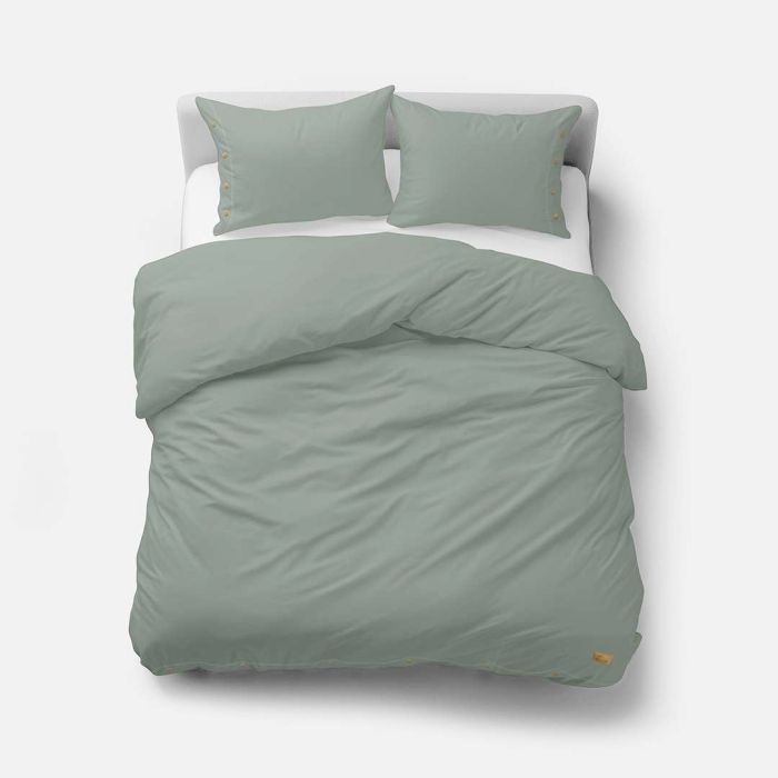 Medvilninė patalynė PURE ECO LINE Mint, 200x220, 70x80 cm||TavoSapnas