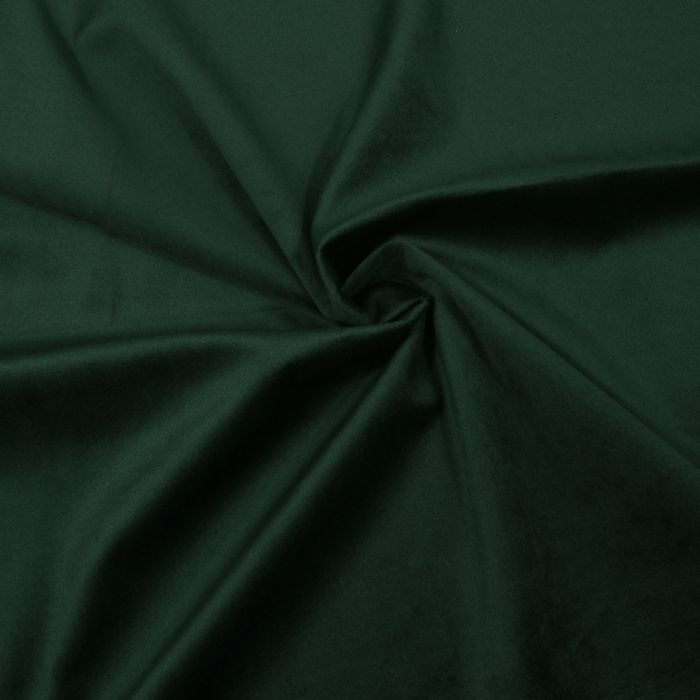 Karališkojo veliūro naktinių užuolaidų komplektas Dark Green, plotis 530 cm||TavoSapnas
