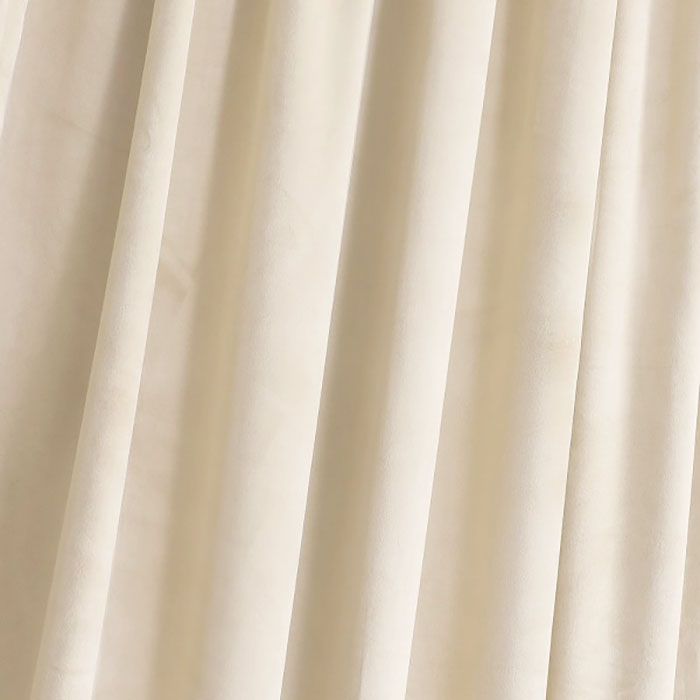 Karališkojo veliūro naktinių užuolaidų komplektas Ivory, plotis 370 cm||TavoSapnas